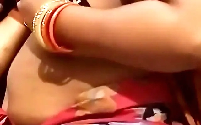 Desi village bhabhi taking husband's brother cock in closeup missionary.