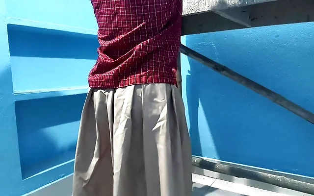 skinny Bengali gets hard doggystyle tight pussy and ass fucked hard