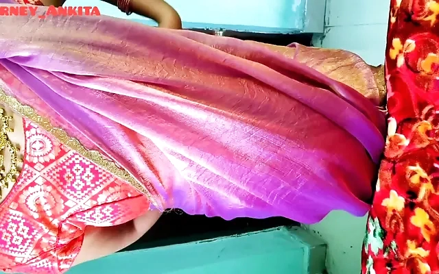 Young Hot Desi Wife Intimate Sex With Her Husband Friend While He Watches
