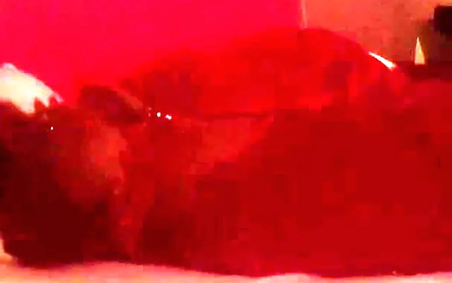 Blonde slut gets fucked by BBC in her parents living room! (interracial)