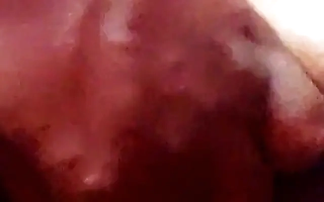 Beautiful Black MILF Oils Her Big Ass and HUGE Boobs Before Fucking Her Stalker