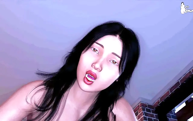 Desi slut gets deepthroat facefuck footlocked, interracial