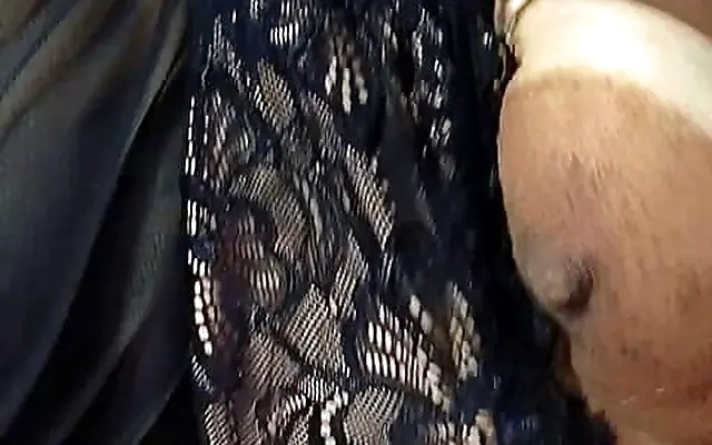 Big boobs licking by her stepson in the private room for full night