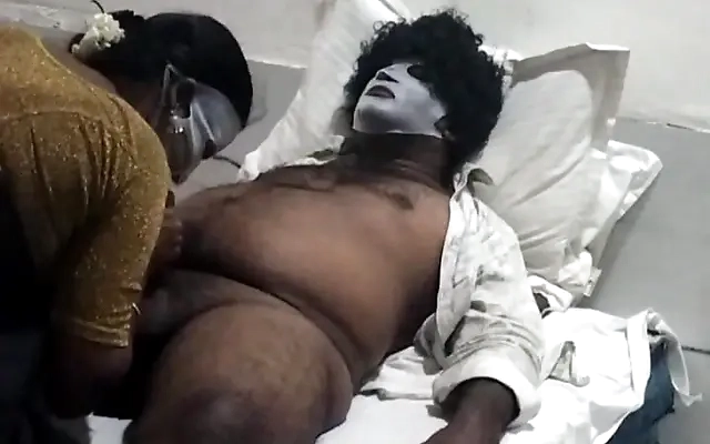 Desi Couple Enjoy Intimate Moments With Kisses And Tender Touches In Bed
