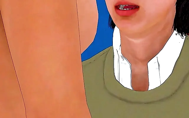 the hotel maid caught me masturbating and decided to help me - she gave me her pussy but didn't let me fuck her ass