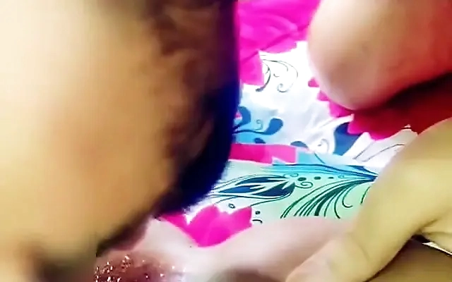 Real Amateur Tamil Indian teen was more than ready to get her wet desi pussy fuck