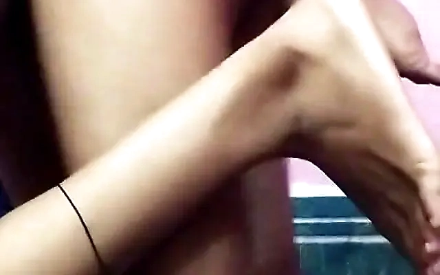 Very attractive oriental girl with hot curves sucking, riding and milking hard dick
