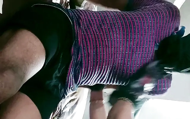 Desi choti bhabhi ji chudai doggy style me saree