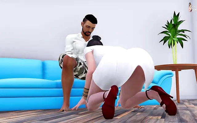 She cheat to Her Boyfriend and Let Me Fuck Her Holes